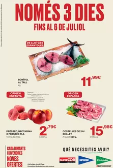Catálogo El Corte Inglés en Santa Eulalia de Ronçana | Només 3 Dies | 2026-07-03T00:00:00.000Z - 2026-07-06T00:00:00.000Z