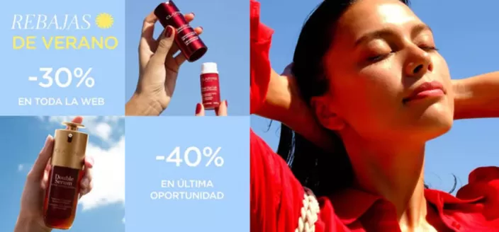 Catálogo Clarins | Rebajas De Verano | 2026-07-03T00:00:00.000Z - 2026-07-16T00:00:00.000Z