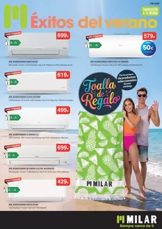 Catálogo Milar | Éxitos del verano | 2026-07-05T00:00:00.000Z - 2026-07-15T00:00:00.000Z