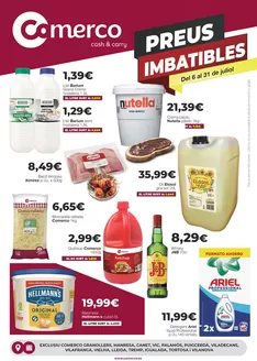 Catálogo Comerco Cash & Carry | Preus imbatibles | 2026-07-06T00:00:00.000Z - 2026-07-31T00:00:00.000Z