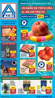 Catálogo ALDI en Alfafar | Qué poco cuesta comprar bien | 2026-07-13T00:00:00.000Z - 2026-07-17T00:00:00.000Z