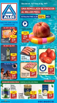 Catálogo ALDI en Sant Pere Molanta | Qué poco cuesta comprar bien | 2026-07-13T00:00:00.000Z - 2026-07-17T00:00:00.000Z