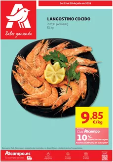Catálogo Alcampo en Vicálvaro | Alcampo Supermercado - Sales ganando | 2026-07-15T00:00:00.000Z - 2026-07-28T00:00:00.000Z