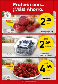 Catálogo Froiz | Frutería con... ¡Más! Ahorro. | 2026-07-06T00:00:00.000Z - 2026-07-12T00:00:00.000Z