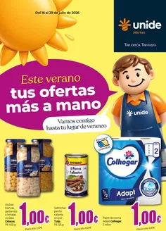 Catálogo Unide Market | Este varano tus ofertas más a mano. Market Canarias | 2026-07-16T00:00:00.000Z - 2026-07-29T00:00:00.000Z