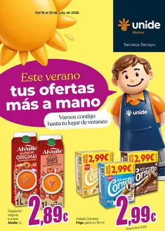 Catálogo Unide Market | Este verano tus ofertas más a mano. UNIDE Market Península | 2026-07-16T00:00:00.000Z - 2026-07-29T00:00:00.000Z