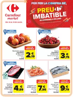 Catálogo Carrefour Market | Preu Imbatible | 2026-07-10T00:00:00.000Z - 2026-07-16T00:00:00.000Z