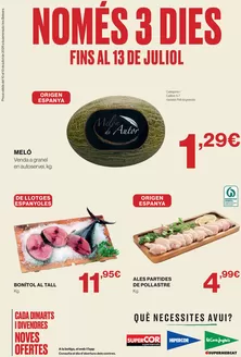Catálogo Hipercor | Només 3 dies | 2026-07-10T00:00:00.000Z - 2026-07-13T00:00:00.000Z