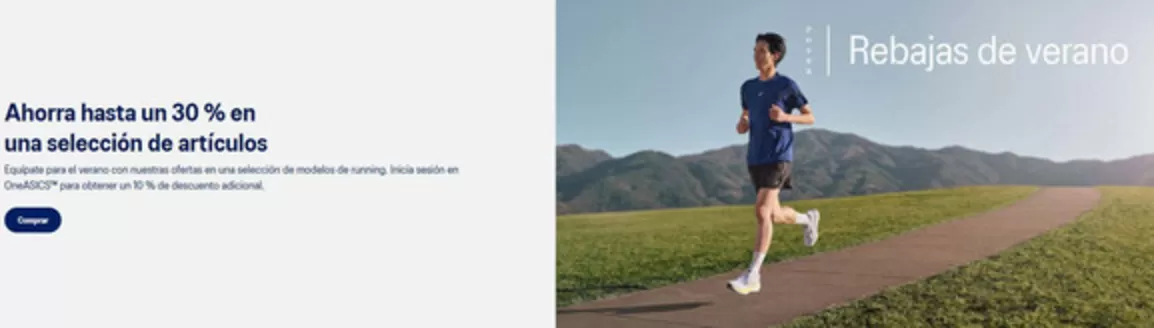 Catálogo Asics | Rebajas De Verano | 2026-07-13T00:00:00.000Z - 2026-07-26T00:00:00.000Z