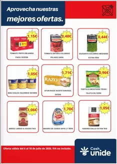 Catálogo Cash Unide | Aprovecha nuestras mejores ofertas | 2026-07-13T00:00:00.000Z - 2026-07-18T00:00:00.000Z