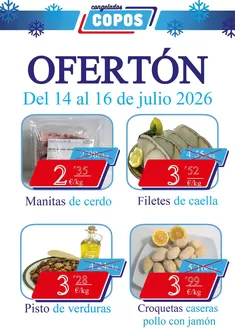 Catálogo Congelados Copos | Ofertón | 2026-07-14T00:00:00.000Z - 2026-07-16T00:00:00.000Z