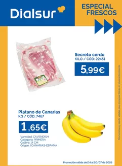 Catálogo Dialsur Cash & Carry | Especial Frescos | 2026-07-14T00:00:00.000Z - 2026-07-20T00:00:00.000Z