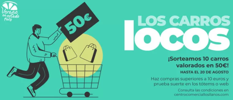 Catálogo Los Llanos | ¡Sorteamos 10 carros valorados en 50€! | 2026-07-14T00:00:00.000Z - 2026-08-20T00:00:00.000Z
