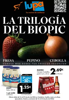 Catálogo Supermercados Lupa | La trilogiá del biopic | 2026-07-16T00:00:00.000Z - 2026-07-29T00:00:00.000Z