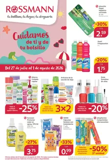 Catálogo Rossmann | Cuidamos de ti y de tu bolsillo | 2026-07-27T00:00:00.000Z - 2026-08-01T00:00:00.000Z