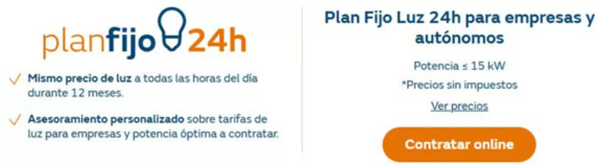 Catálogo Naturgy | Tarifas de luz para autónomos y pequeñas empresas | 2026-07-16T00:00:00.000Z - 2026-07-31T00:00:00.000Z