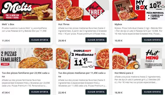 Catálogo Pizza Hut | Ofertas | 2026-07-16T00:00:00.000Z - 2026-07-29T00:00:00.000Z