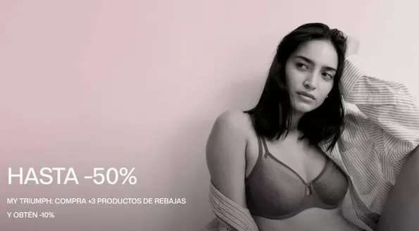 Catálogo Triumph | Hasta -50% | 2026-07-16T00:00:00.000Z - 2026-07-29T00:00:00.000Z