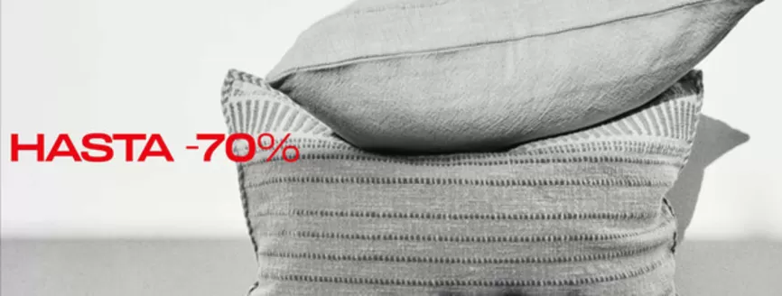 Catálogo H&M Home | Hasta -70% | 2026-07-17T00:00:00.000Z - 2026-07-30T00:00:00.000Z