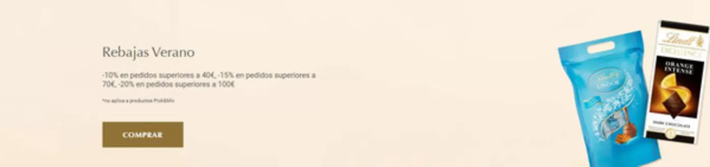 Catálogo Lindt | Rebajas Verano | 2026-07-17T00:00:00.000Z - 2026-07-30T00:00:00.000Z