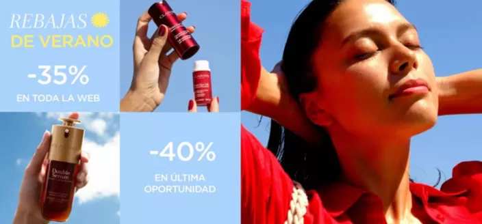 Catálogo Clarins | Rebajas De Verano | 2026-07-17T00:00:00.000Z - 2026-07-21T00:00:00.000Z