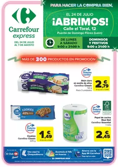 Catálogo Carrefour Express en Villadecanes | Abrimos! | 2026-07-24T00:00:00.000Z - 2026-08-07T00:00:00.000Z