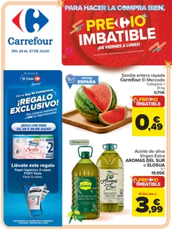 Catálogo Carrefour en Gran Tarajal | PRECIO IMBATIBLE | 2026-07-24T00:00:00.000Z - 2026-07-27T00:00:00.000Z