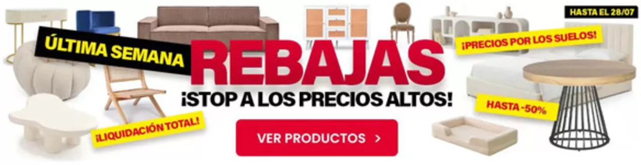 Catálogo Muebles Menzzo | Última Semana | 2026-07-22T00:00:00.000Z - 2026-07-28T00:00:00.000Z