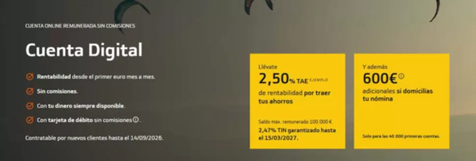 Catálogo EVO Banco | Cuenta digital | 2026-07-23T00:00:00.000Z - 2026-09-14T00:00:00.000Z