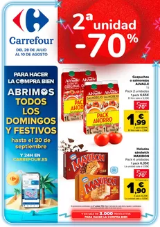 Catálogo Carrefour en Mollina | 2ªUD. AL -70% | 2026-07-28T00:00:00.000Z - 2026-08-10T00:00:00.000Z