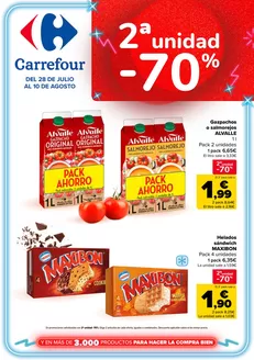 Catálogo Carrefour en Oleiros | 2ªUD. AL -70% | 2026-07-28T00:00:00.000Z - 2026-08-10T00:00:00.000Z