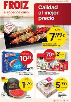 Catálogo Froiz | Calidad al mejor precio | 2026-07-24T00:00:00.000Z - 2026-08-10T00:00:00.000Z