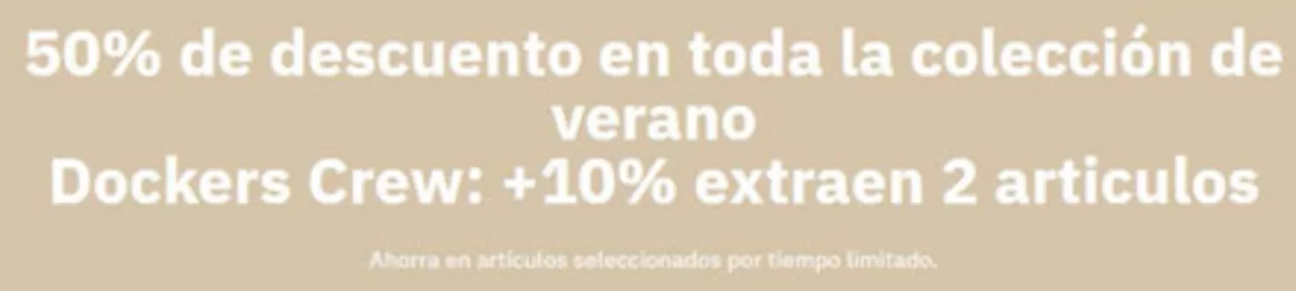 Catálogo Dockers | Promoción | 2026-07-29T00:00:00.000Z - 2026-08-11T00:00:00.000Z