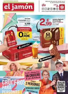 Catálogo Supermercados El Jamón en Cox | Precios Válidos Del 30 De Julio Al 26 De Agosto De 2020 | 2026-07-30T00:00:00.000Z - 2026-08-26T00:00:00.000Z