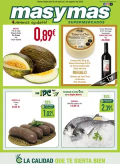 Catálogo Masymas | Oferta válida del 30 de julio al 5 de agosto de 2026 | 2026-07-30T00:00:00.000Z - 2026-08-05T00:00:00.000Z