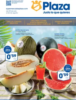 Catálogo Supermercados Plaza | Del 30 de julio al 26 de agosto | 2026-07-30T00:00:00.000Z - 2026-08-26T00:00:00.000Z