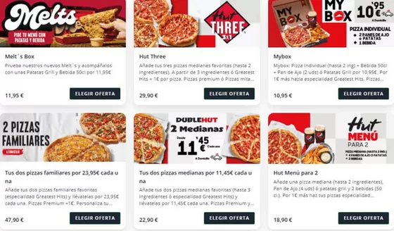 Catálogo Pizza Hut | Promociones | 2026-07-30T00:00:00.000Z - 2026-08-12T00:00:00.000Z