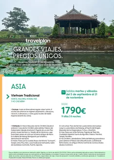 Catálogo Travelplan en Caldes de Montbui | Grandes Viajes, Precios Únicos | 2026-07-31T00:00:00.000Z - 2026-12-08T00:00:00.000Z