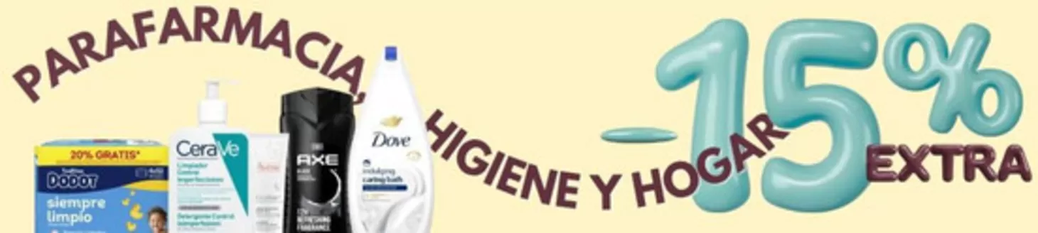 Catálogo Marvimundo | 15% Extra en Higiene, Hogar y Parafarmacia | 2026-08-03T00:00:00.000Z - 2026-08-04T00:00:00.000Z