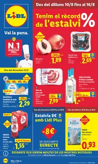 Catálogo Lidl en Sabadell | № 1 PRECIO - Ofertas válidas del 10/08 al 16/08 | 2026-08-10T00:00:00.000Z - 2026-08-16T00:00:00.000Z