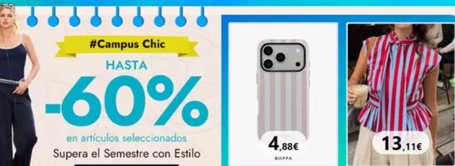 Catálogo SheIn | Hasta -60% en articulos seleccionados | 2026-08-05T00:00:00.000Z - 2026-08-18T00:00:00.000Z