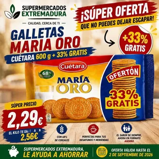Catálogo Supermercados Extremadura | ¡Súper Oferta! | 2026-08-07T00:00:00.000Z - 2026-09-02T00:00:00.000Z