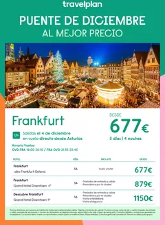 Catálogo Travelplan | Travelplan Frankfurt | 2026-08-07T00:00:00.000Z - 2026-12-04T00:00:00.000Z