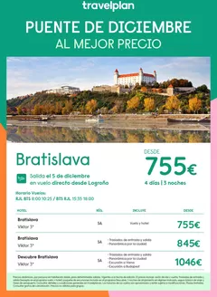 Catálogo Travelplan | Travelplan Bratislava | 2026-08-07T00:00:00.000Z - 2026-12-08T00:00:00.000Z
