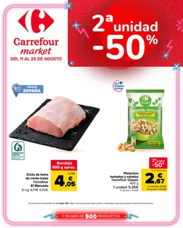 Catálogo Carrefour Market | 2ª unidad al -50% | 2026-08-11T00:00:00.000Z - 2026-08-25T00:00:00.000Z