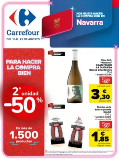Catálogo Carrefour en Etxauri | REGIONAL (Articulos locales de Alimentación, dulces, bebidas) | 2026-08-11T00:00:00.000Z - 2026-08-25T00:00:00.000Z