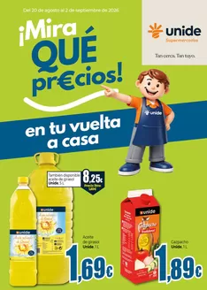Catálogo Unide Supermercados en Fuengirola | ¡Mira qué precios! UNIDE Supermercados | 2026-08-20T00:00:00.000Z - 2026-09-02T00:00:00.000Z