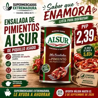 Catálogo Supermercados Extremadura | Promoción | 2026-08-10T00:00:00.000Z - 2026-09-02T00:00:00.000Z