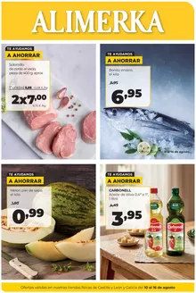 Catálogo Alimerka | Semanal 10 al 16 de agosto Castilla y León | 2026-08-10T00:00:00.000Z - 2026-08-16T00:00:00.000Z