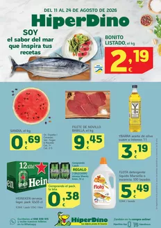 Catálogo HiperDino en Letur | Ofertas desde el 11 de agosto | 2026-08-11T00:00:00.000Z - 2026-08-24T00:00:00.000Z